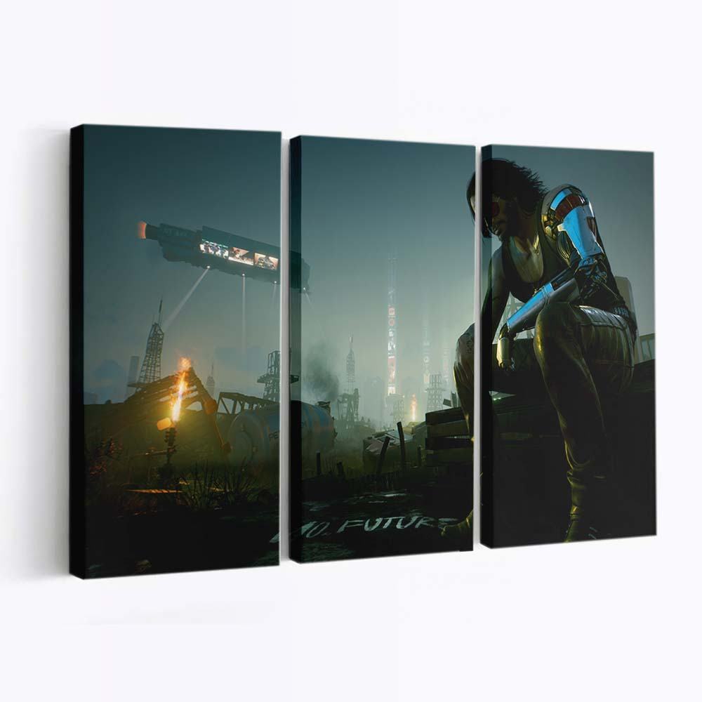 cyberpunk 2077 johnny silverhand game night city wire qd